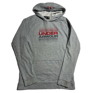 Under Armour Youth Boy XL Grey Lightweight Comfy Cozy Hoodie
